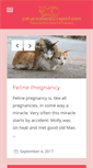 Mobile Screenshot of cat-pregnancy-report.com